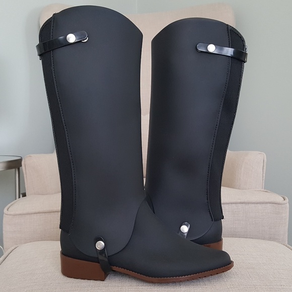 Melissa Shoes - Melissa Black Riding Special Convertible Boots 9